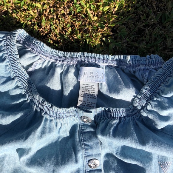 Guess Adorable denim jump suit size 16 girl - Picture 6 of 6